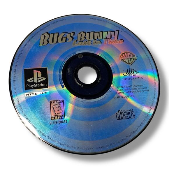 Bugs Bunny: Lost in Time (Sony PlayStation 1 PS1) - Disc Only Tested - Picture 1 of 2